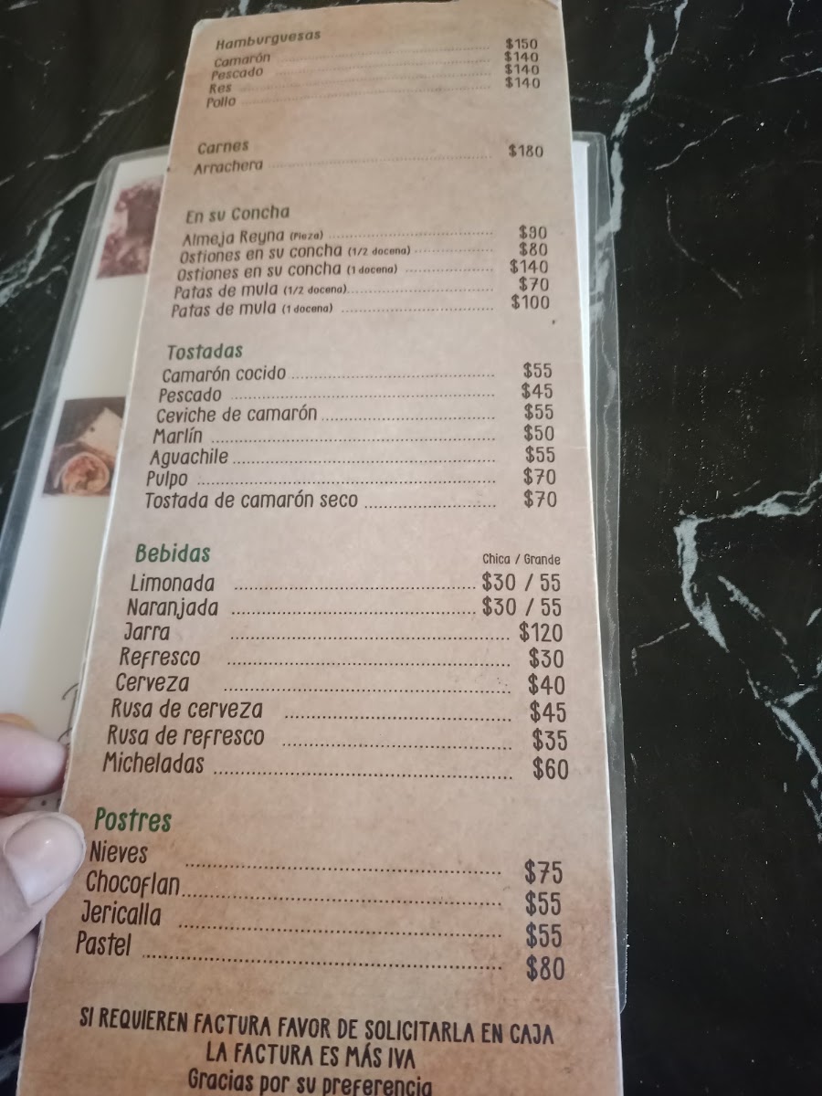 Marisco De Nayarit Menu Photo 9