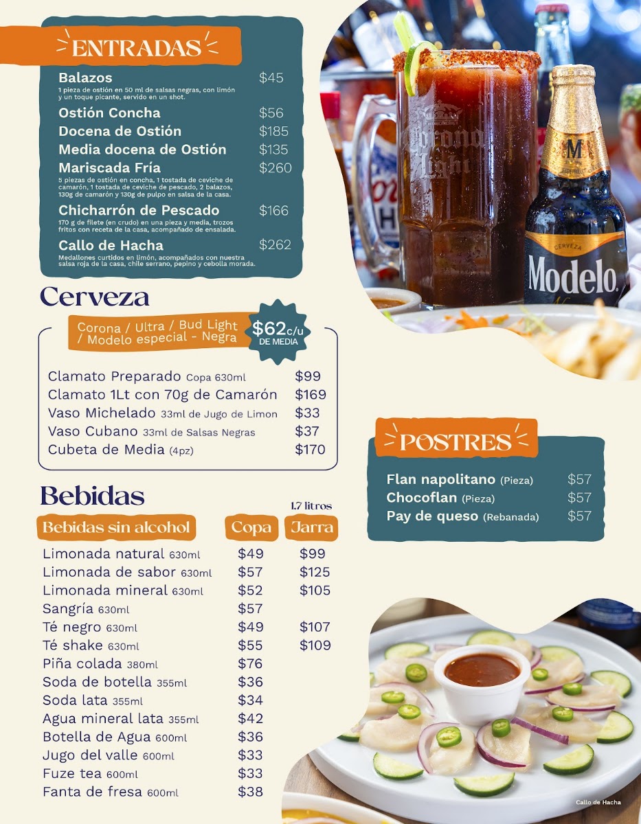 Mariscos Chava's Menu Photo 4