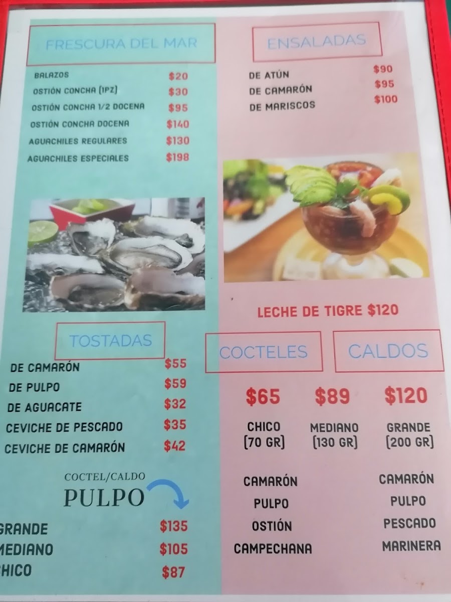 Mariscos Chava's Menu Photo 8