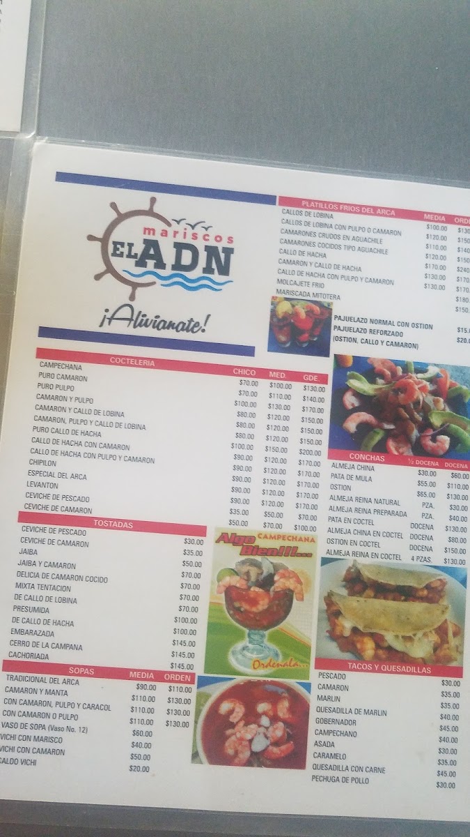 Mariscos El ADN Menu Photo 10