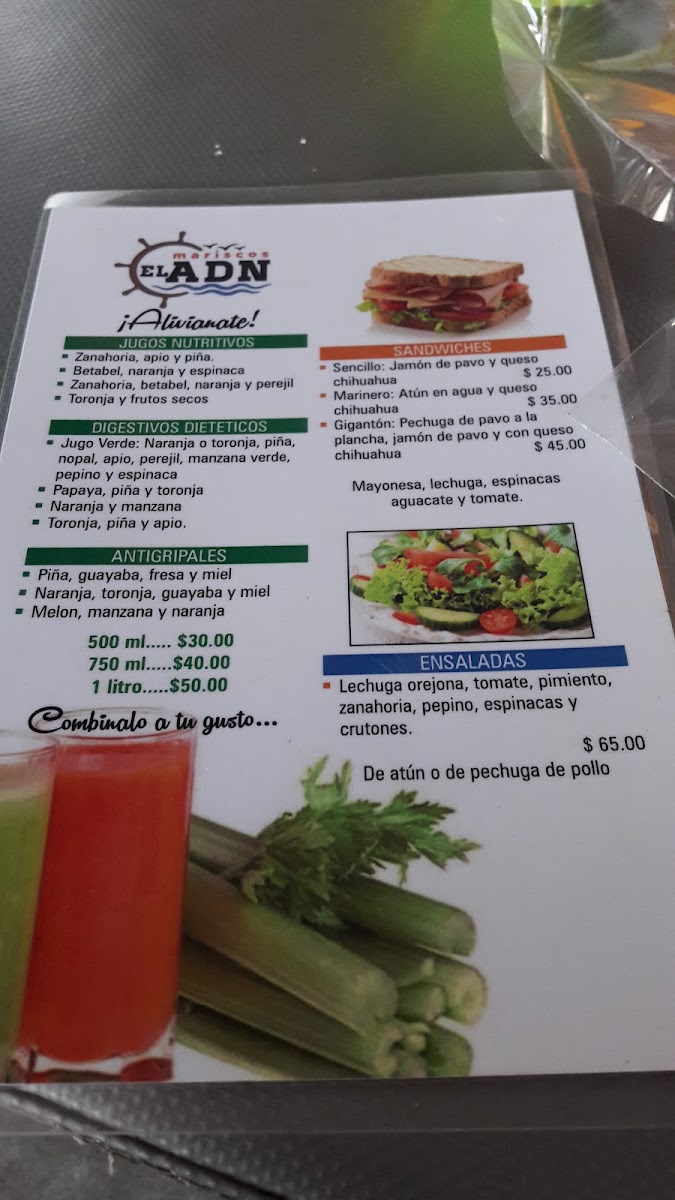 Mariscos El ADN Menu Photo 2