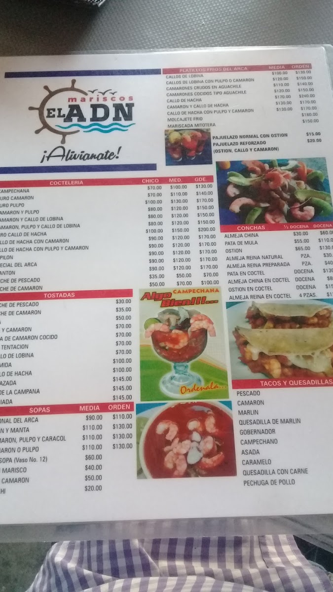 Mariscos El ADN Menu Photo 9