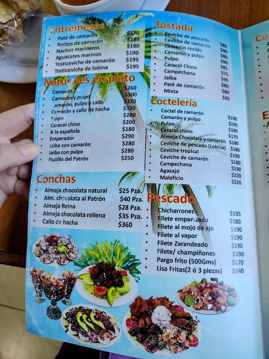 Mariscos El Beny Menu Photo 3