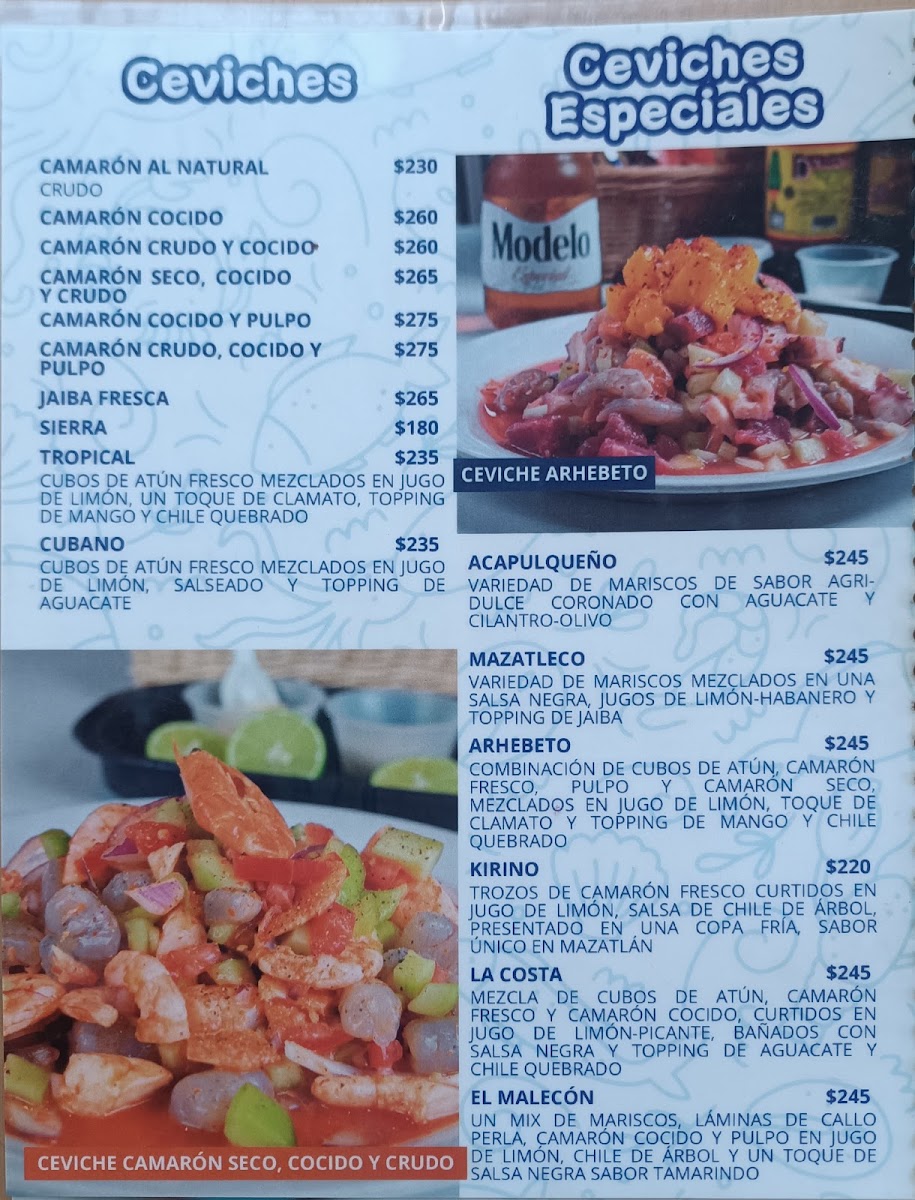 Mariscos El Beto Menu Photo 5