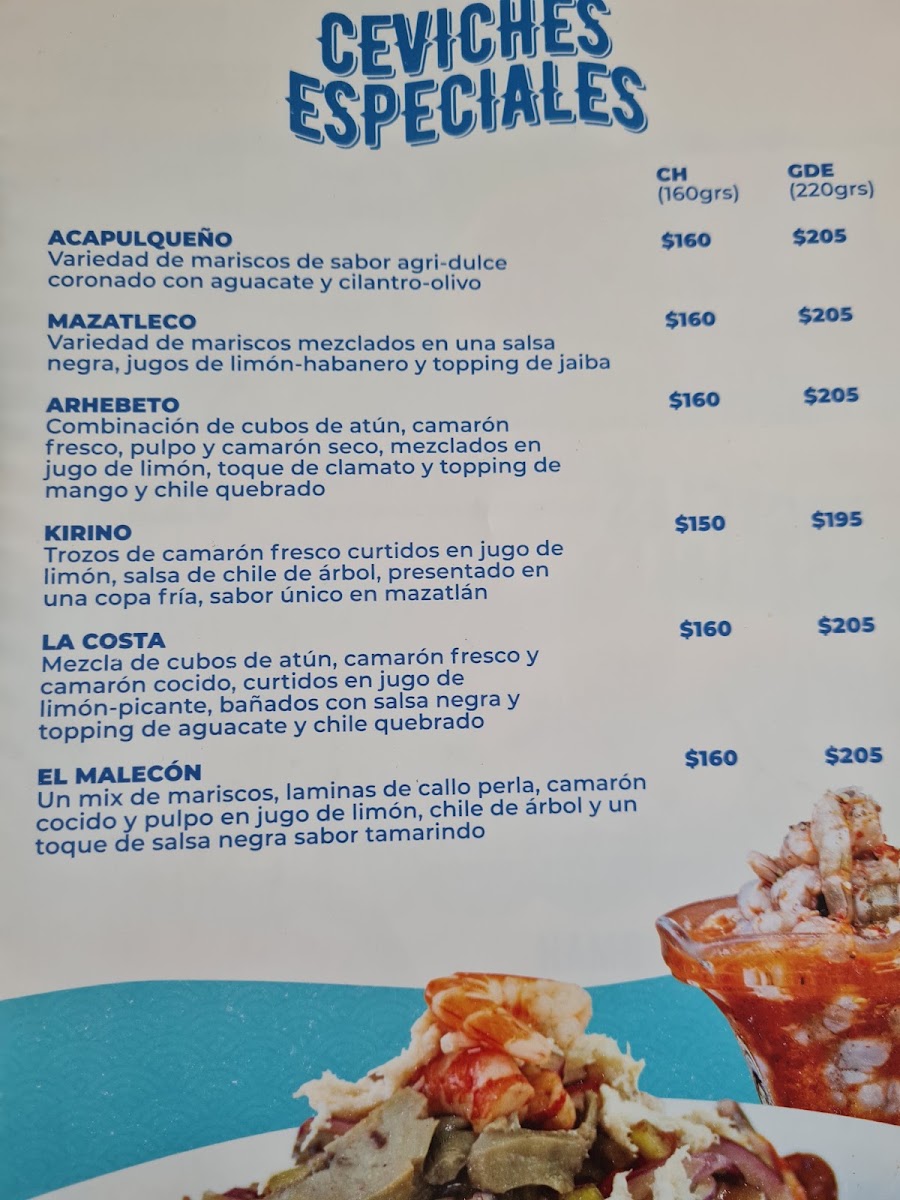 Mariscos El Beto Menu Photo 8
