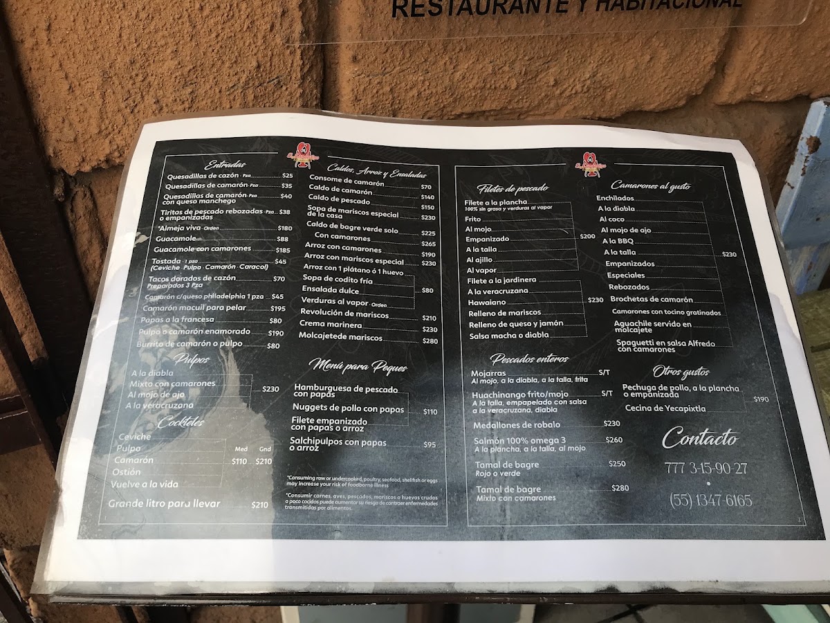 Mariscos El Langostino Menu Photo 5