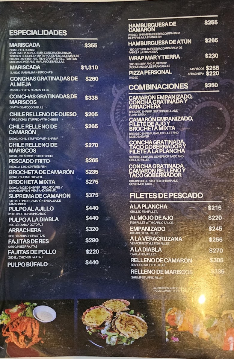 Mariscos El Paraje Menu Photo 5
