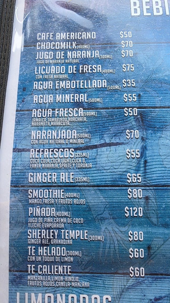 Mariscos El Paraje Menu Photo 7