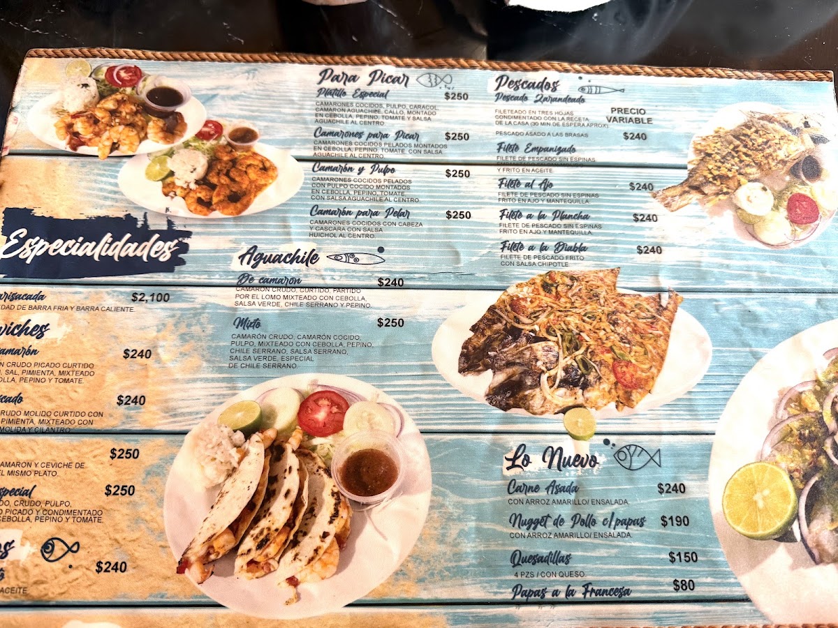 Mariscos El Pirata Menu Photo 2