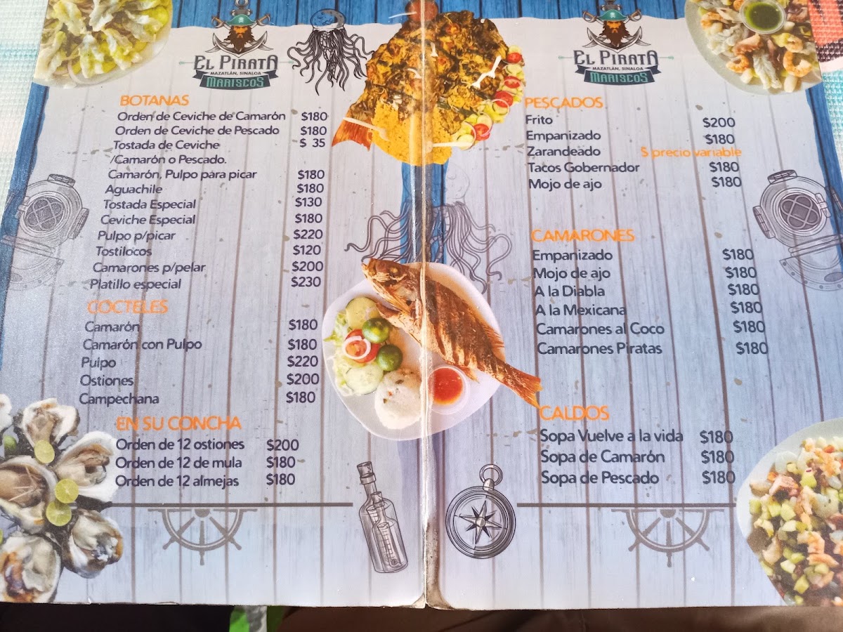 Mariscos El Pirata Menu Photo 5