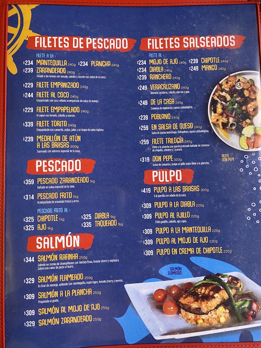 Mariscos El Torito La Marina Menu Photo 3