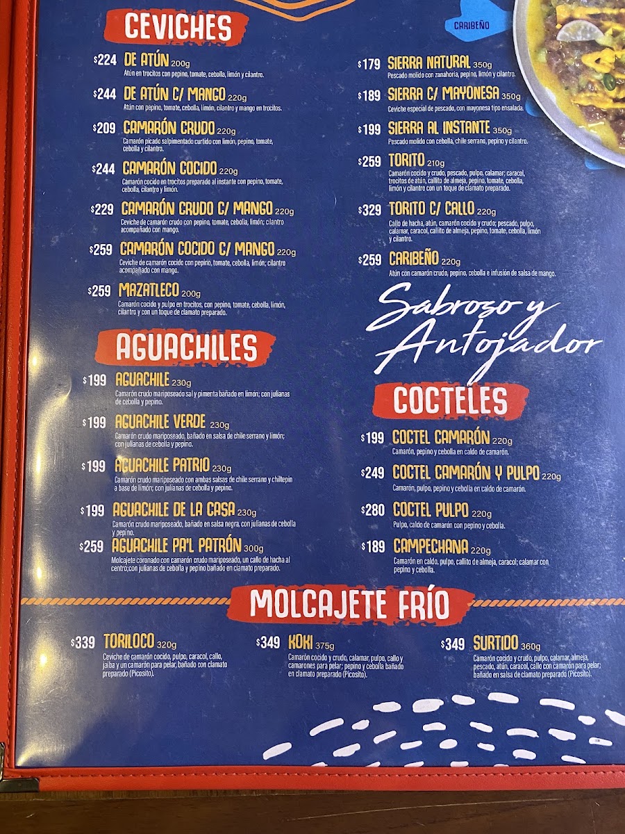 Mariscos El Torito La Marina Menu Photo 6