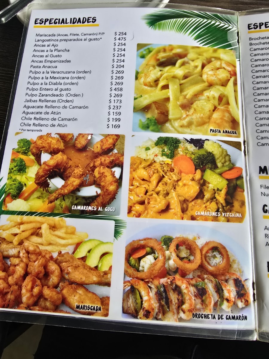 Mariscos La Anacua Menu Photo 10