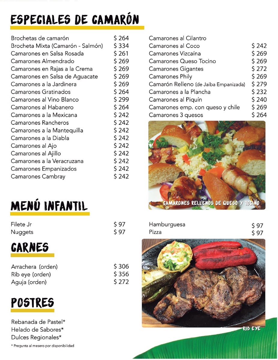Mariscos La Anacua Menu Photo 3