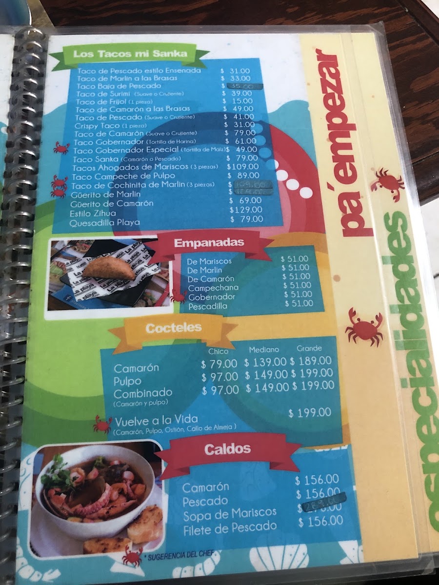 Mariscos La Playa Menu Photo 4