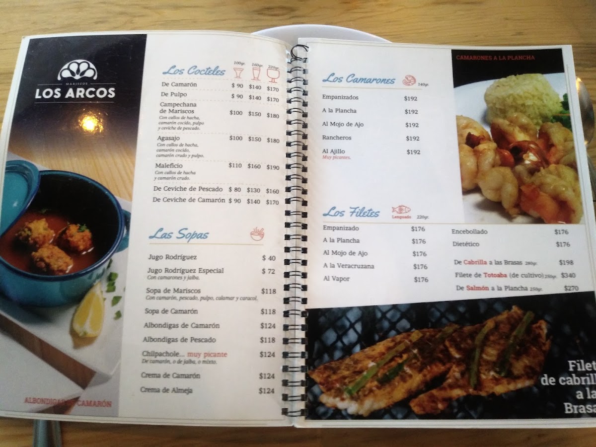 Mariscos Los Arcos Hermosillo Menu Photo 7
