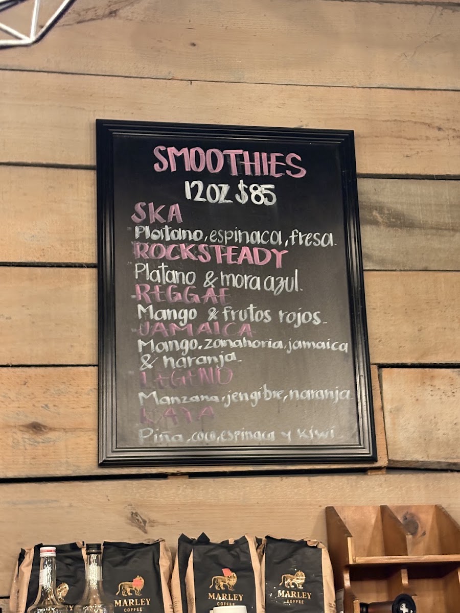 Marley Coffee Menu Photo 10
