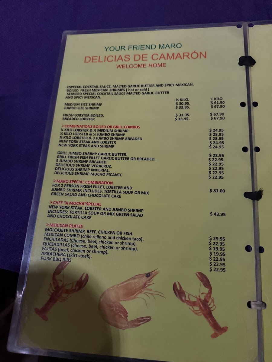 Maro Shrimp House Menu Photo 4