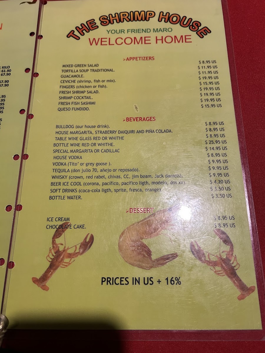 Maro Shrimp House Menu Photo 5