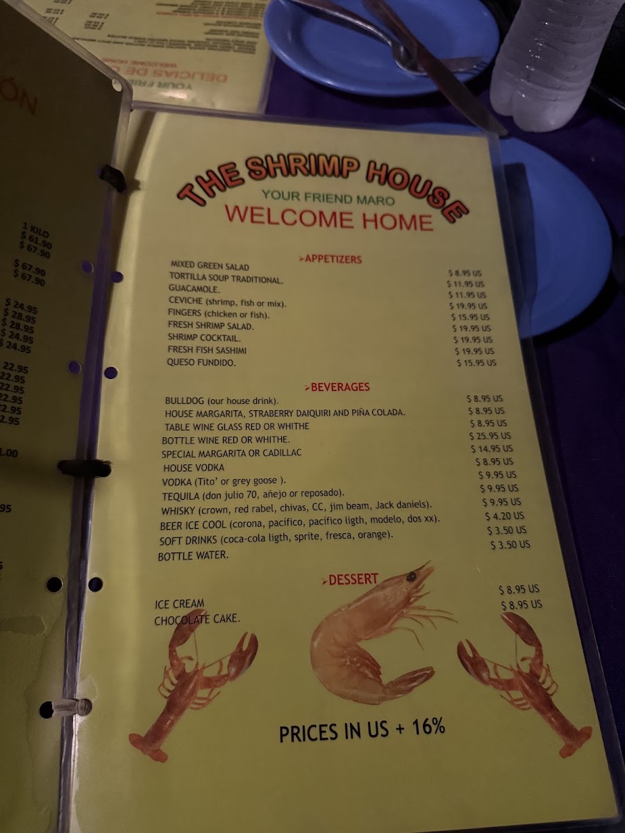 Maro Shrimp House Menu Photo 6