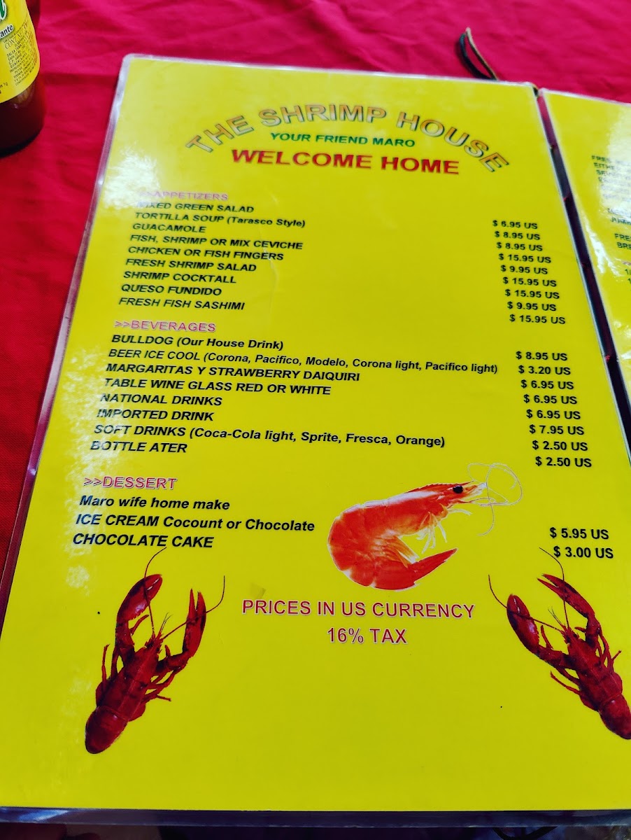 Maro Shrimp House Menu Photo 9