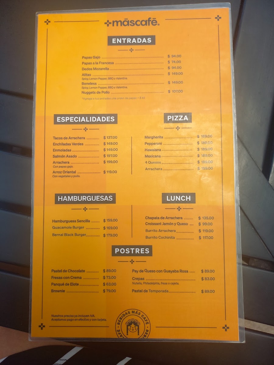 Mas Cafe Bernal Menu Photo 7