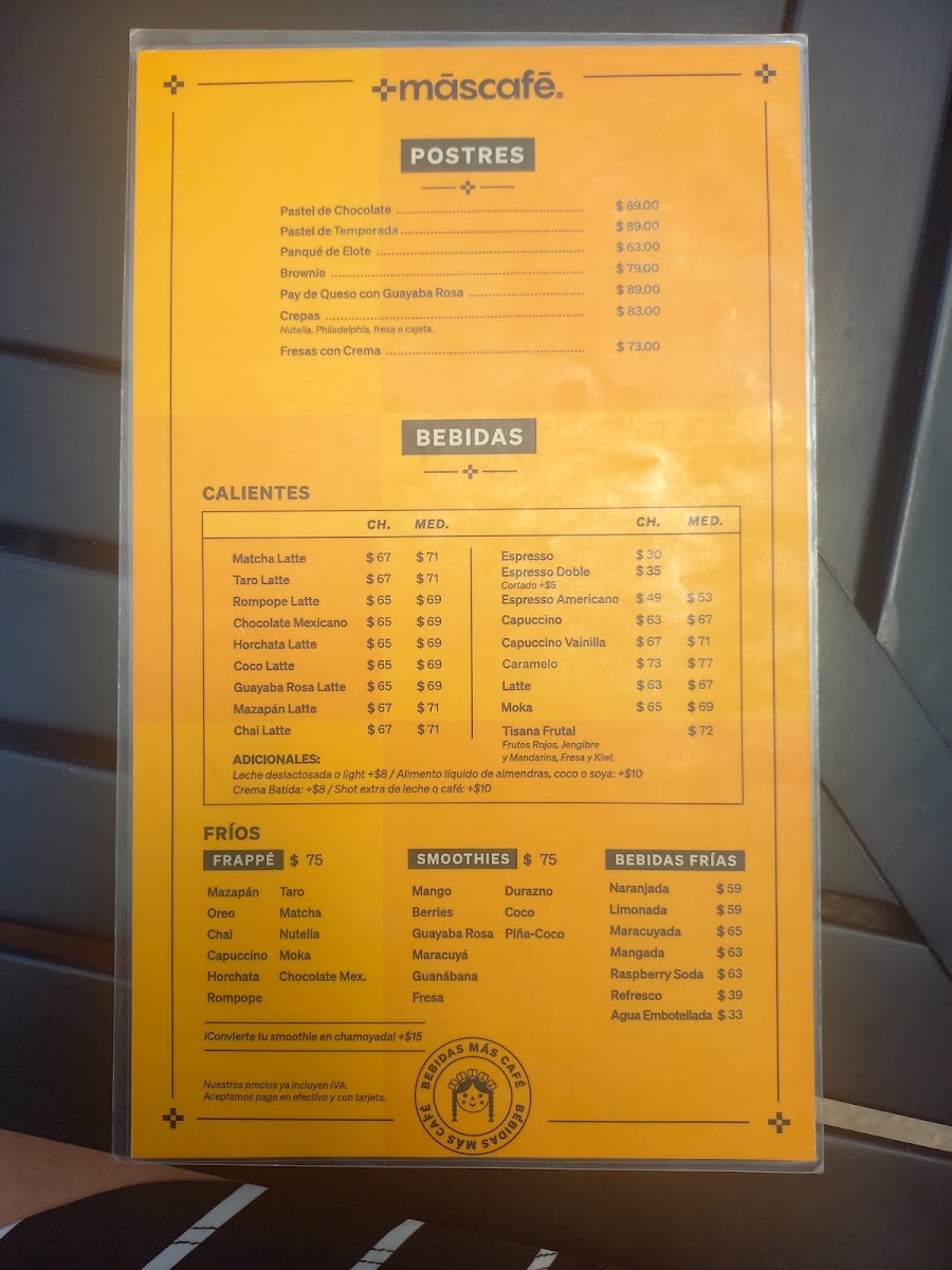 Mas Cafe Bernal Menu Photo 8