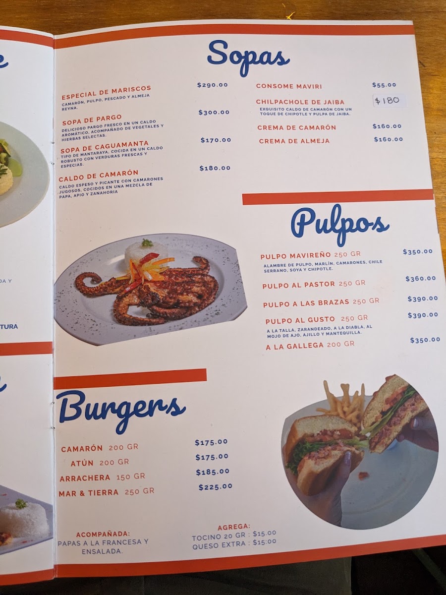 Maviri Condesa Menu Photo 7