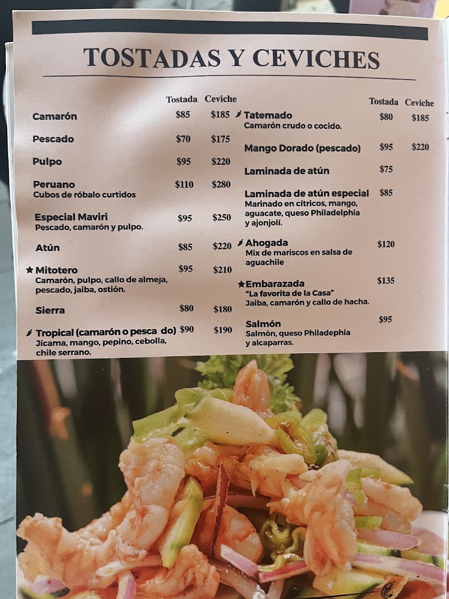 Maviri Condesa Menu Photo 8