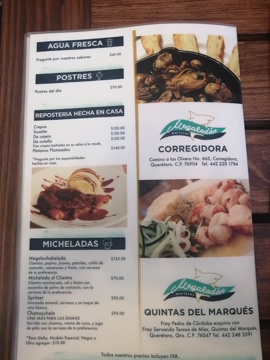 Megalodon Menu Photo 4