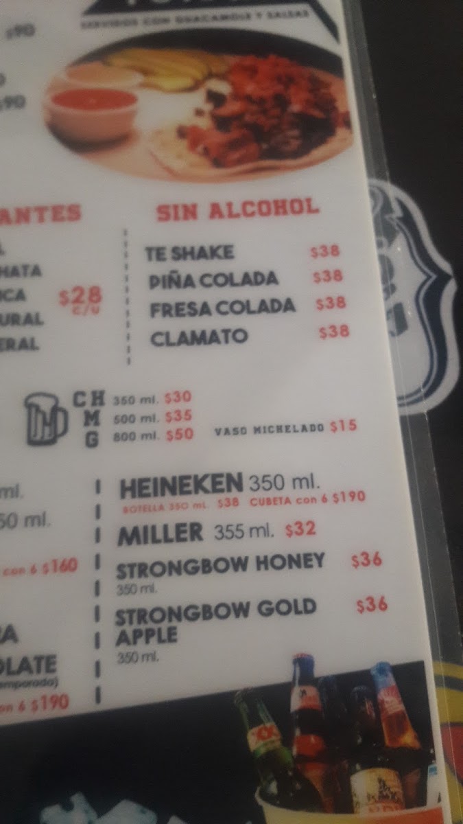 Meloones Sports Bar Menu Photo 5