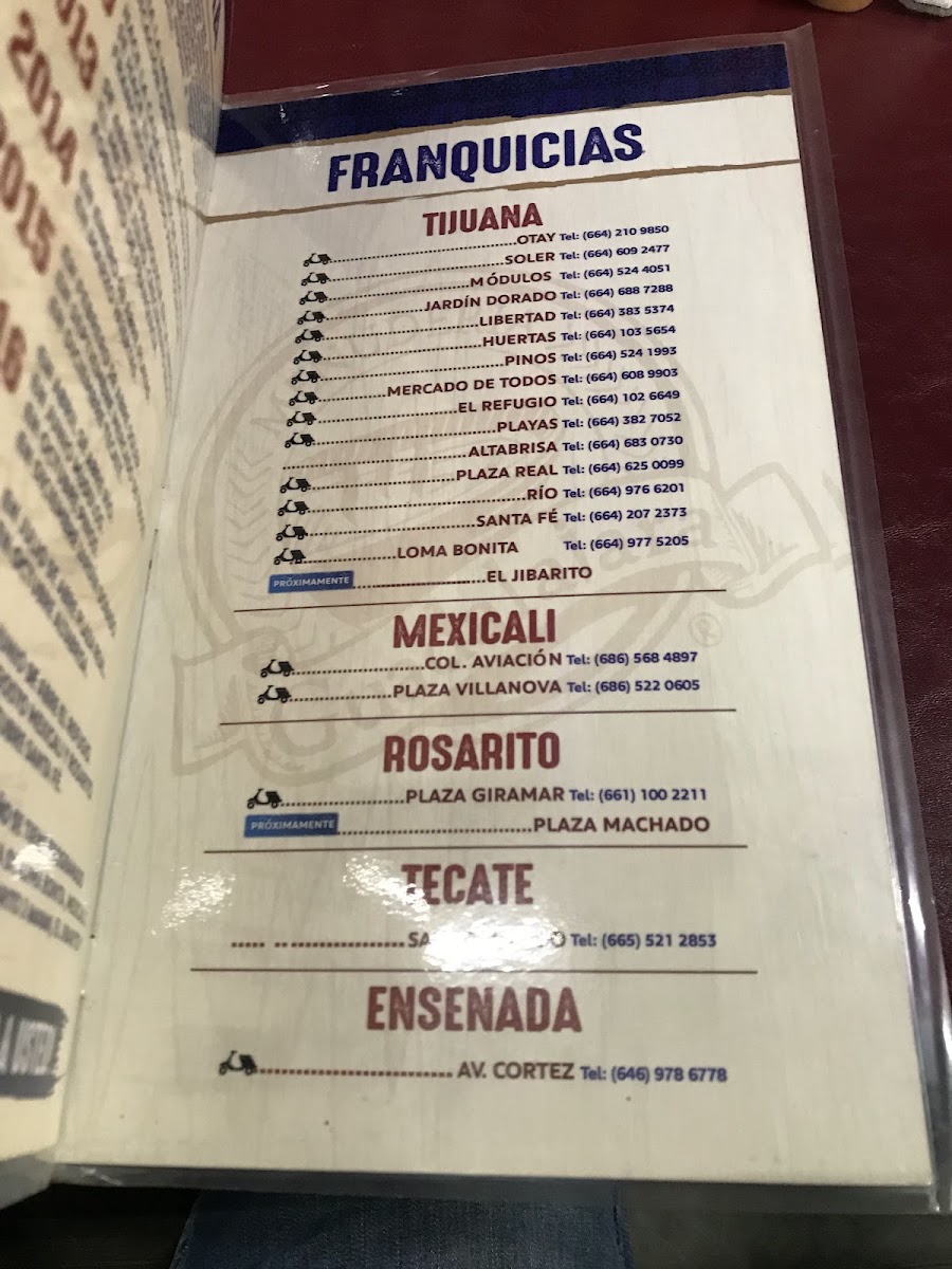Menuderia Guadalajara Menu Photo 10