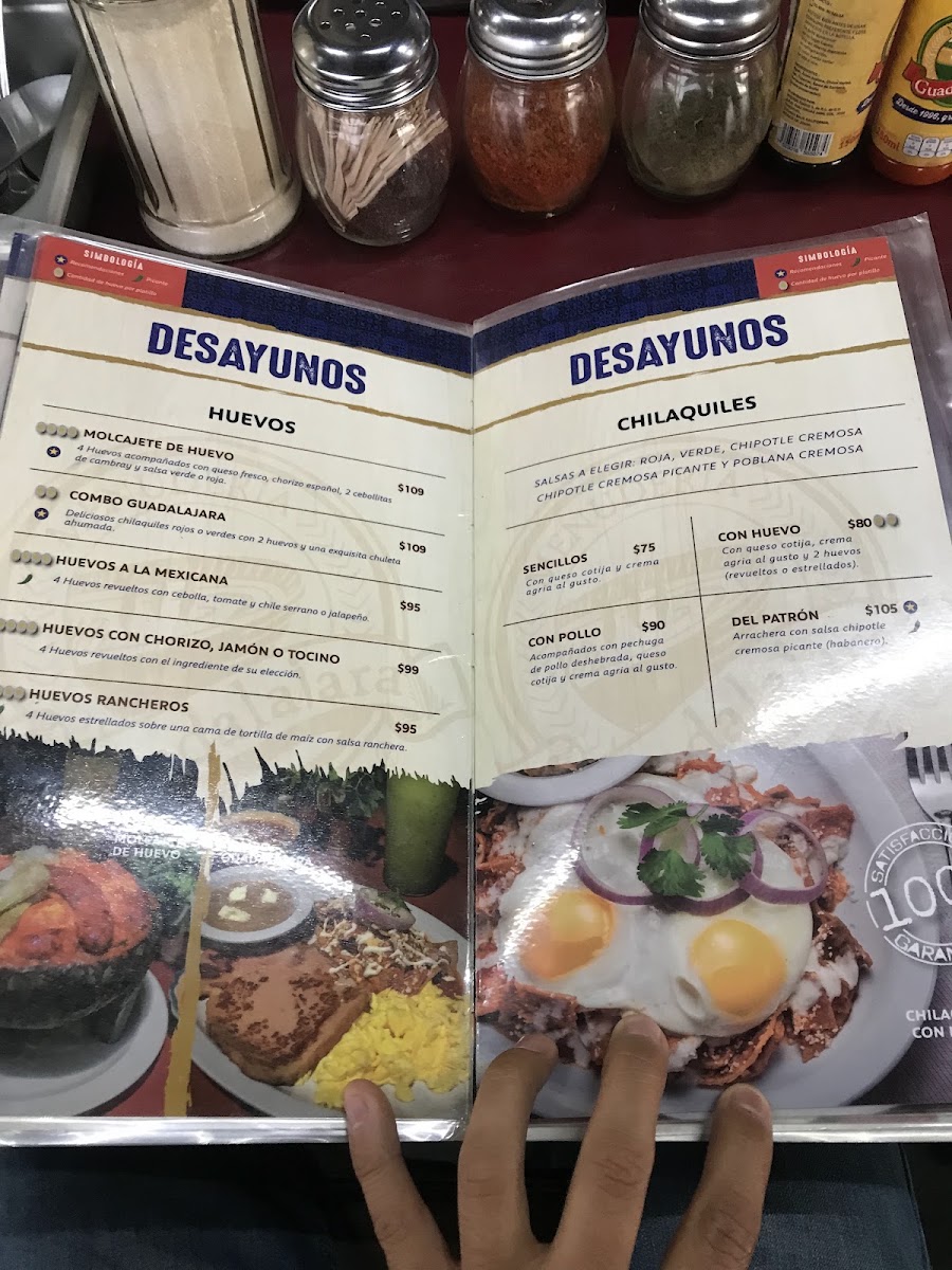 Menuderia Guadalajara Menu Photo 6