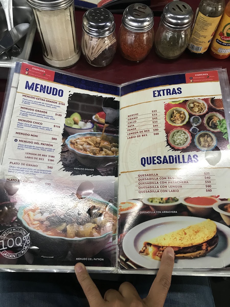 Menuderia Guadalajara Menu Photo 9
