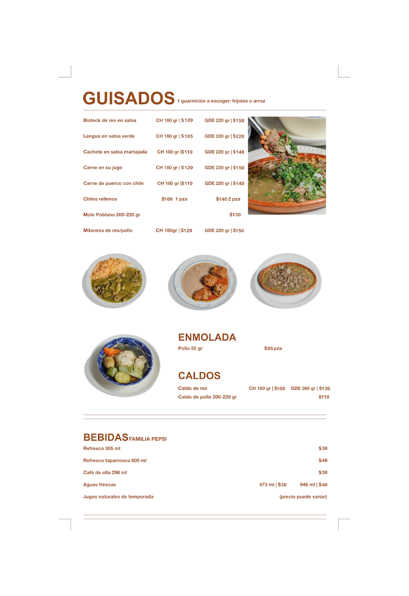 Menuderia Y Carnes Asadas Alfonso Menu Photo 3