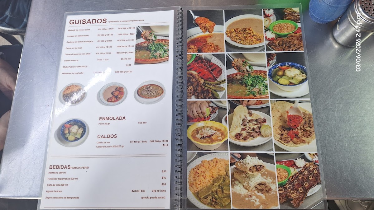 Menuderia Y Carnes Asadas Alfonso Menu Photo 4