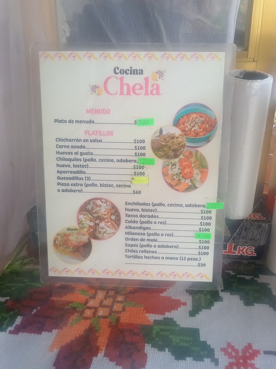Mercado De Antojitos Menu