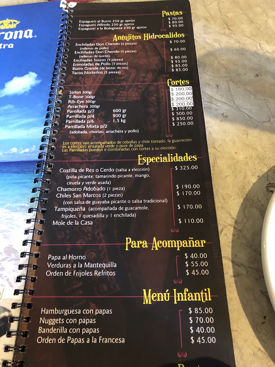 Merendero San Marcos Menu Photo 4