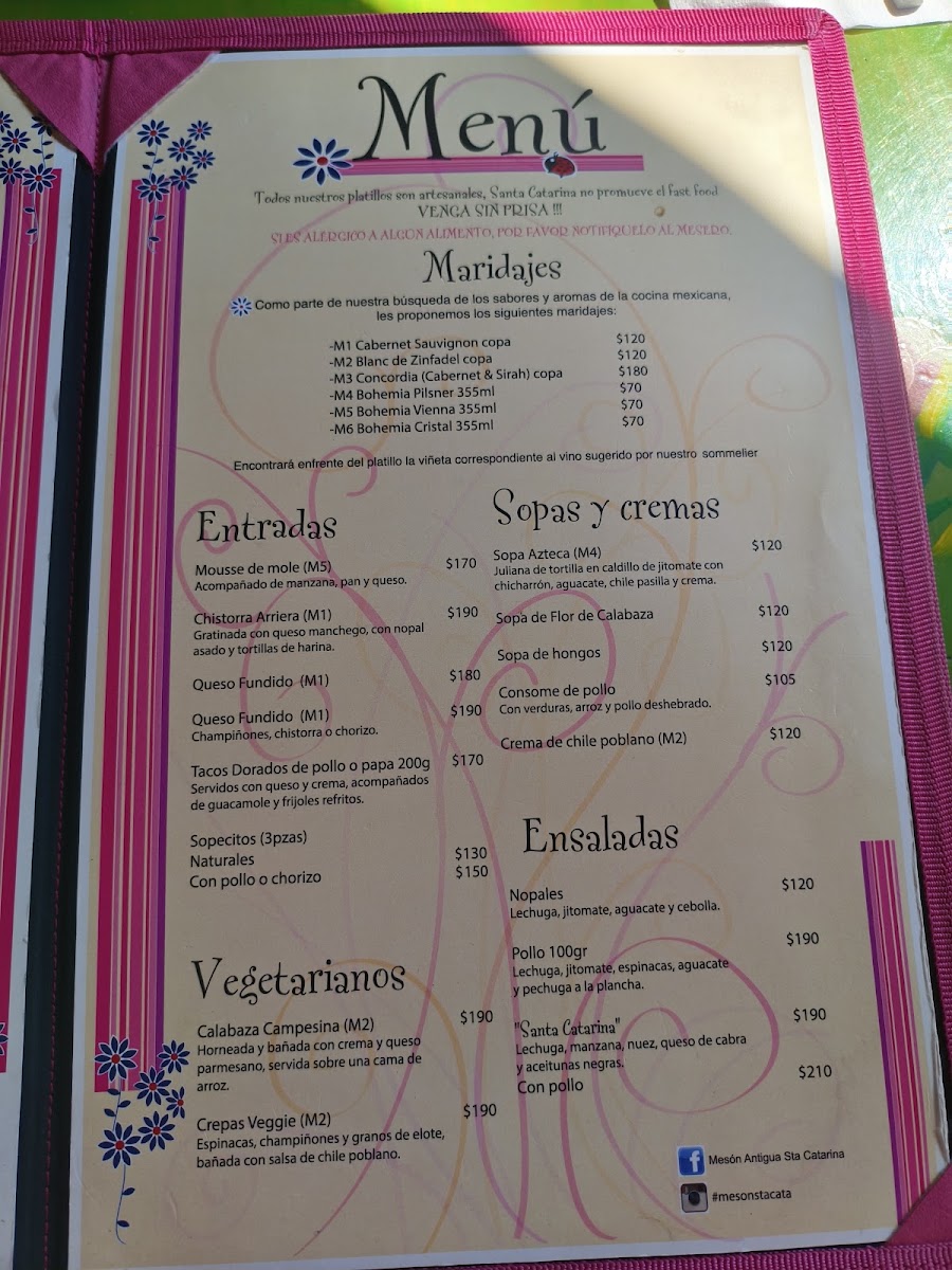 Meson Antigua Menu Photo 10