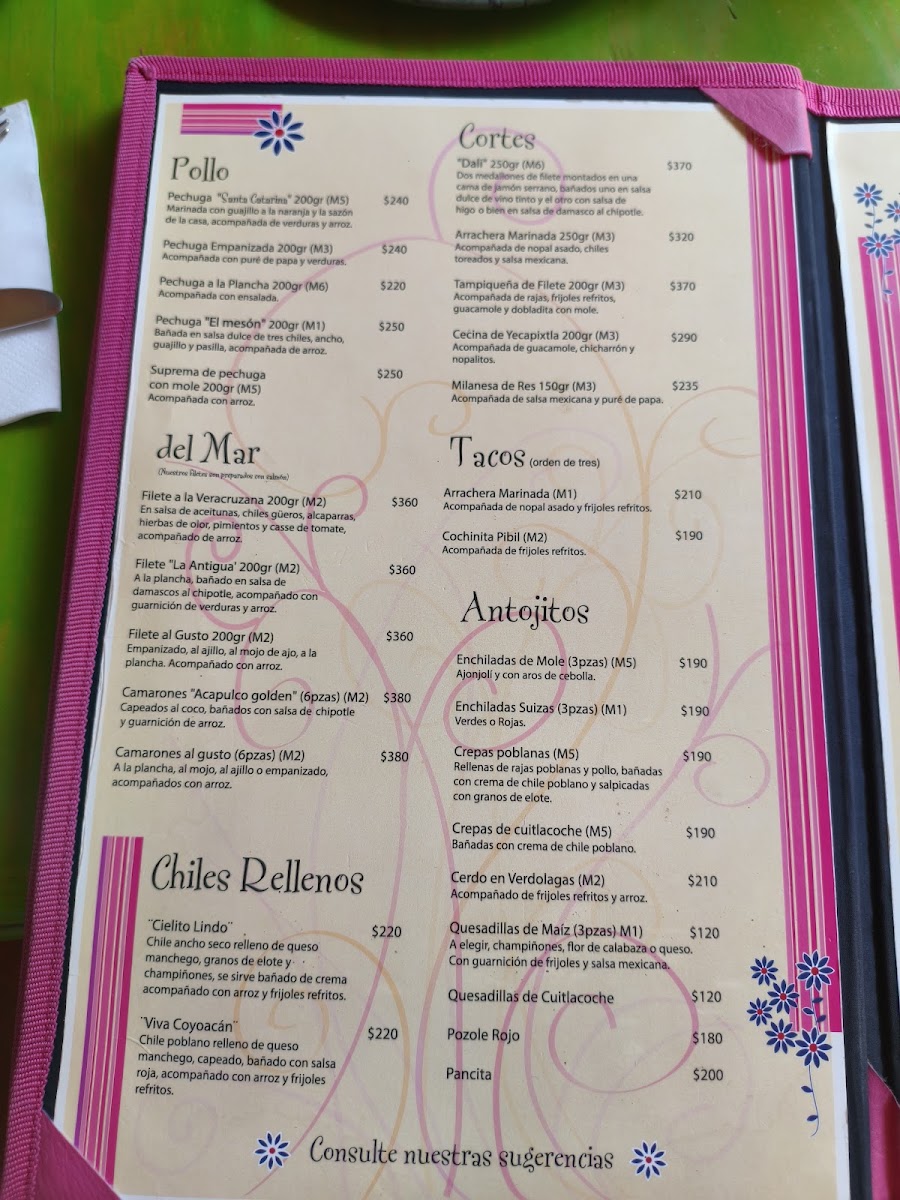 Meson Antigua Menu Photo 3