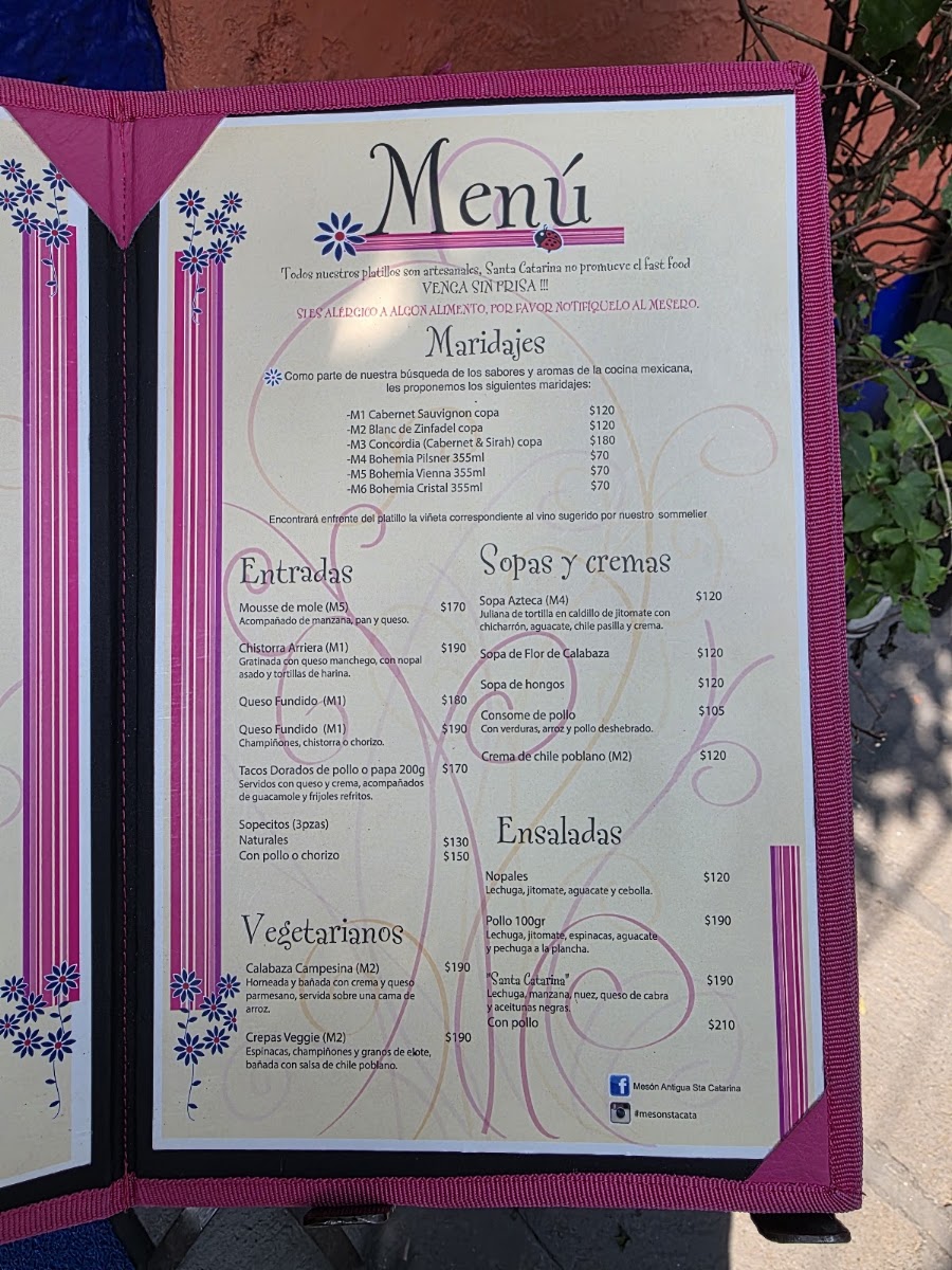 Meson Antigua Menu Photo 7