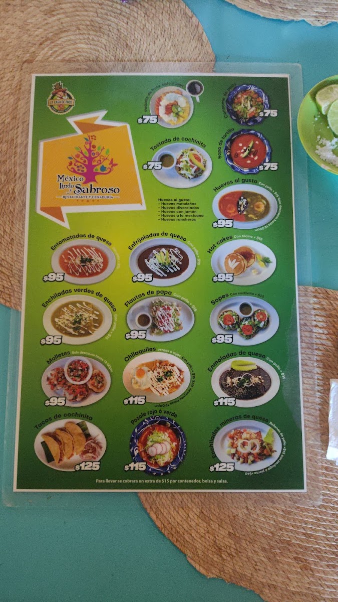 Mexico Lindo Y Sabroso Menu Photo 10