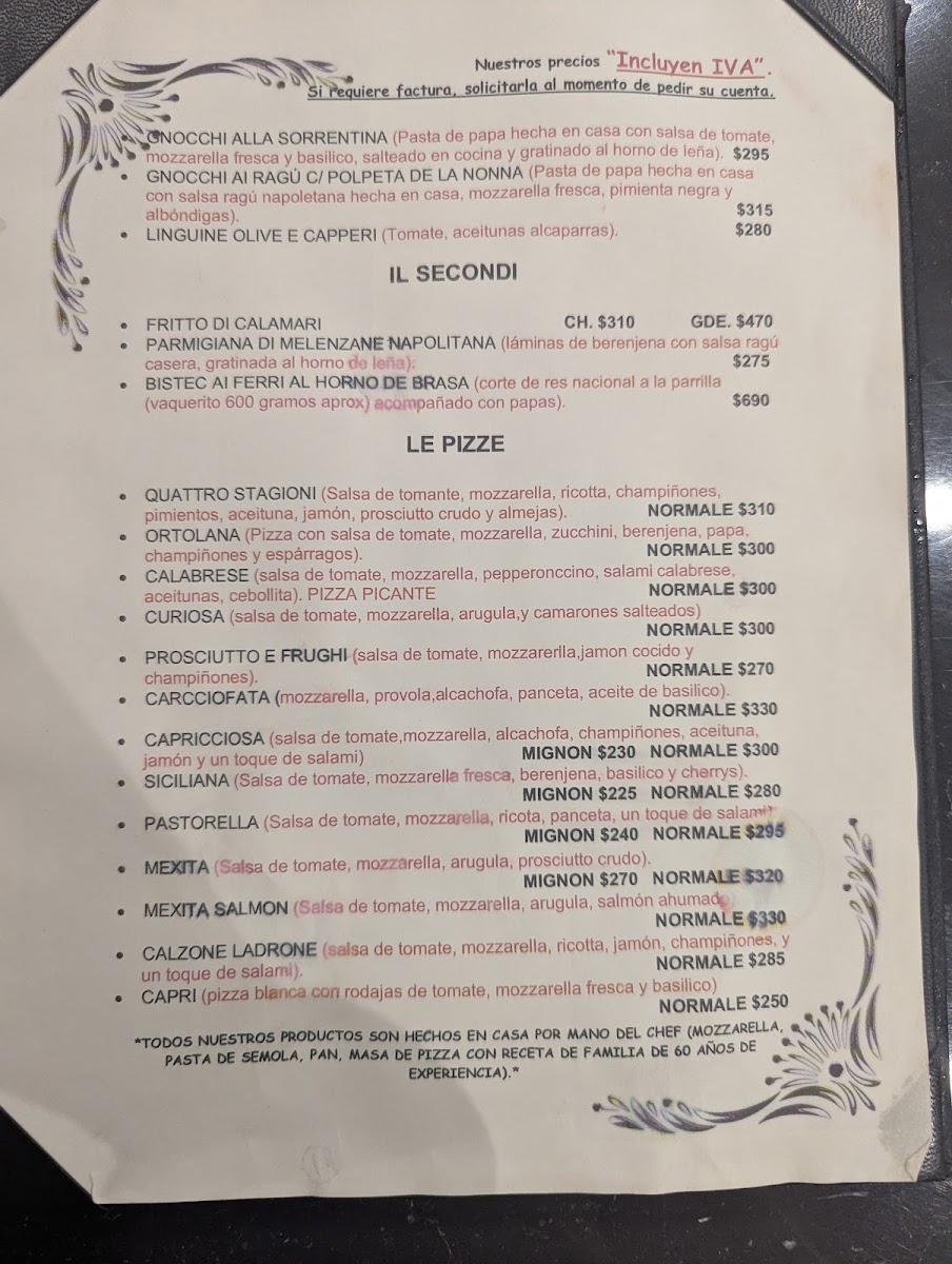 Mexita Menu Photo 2