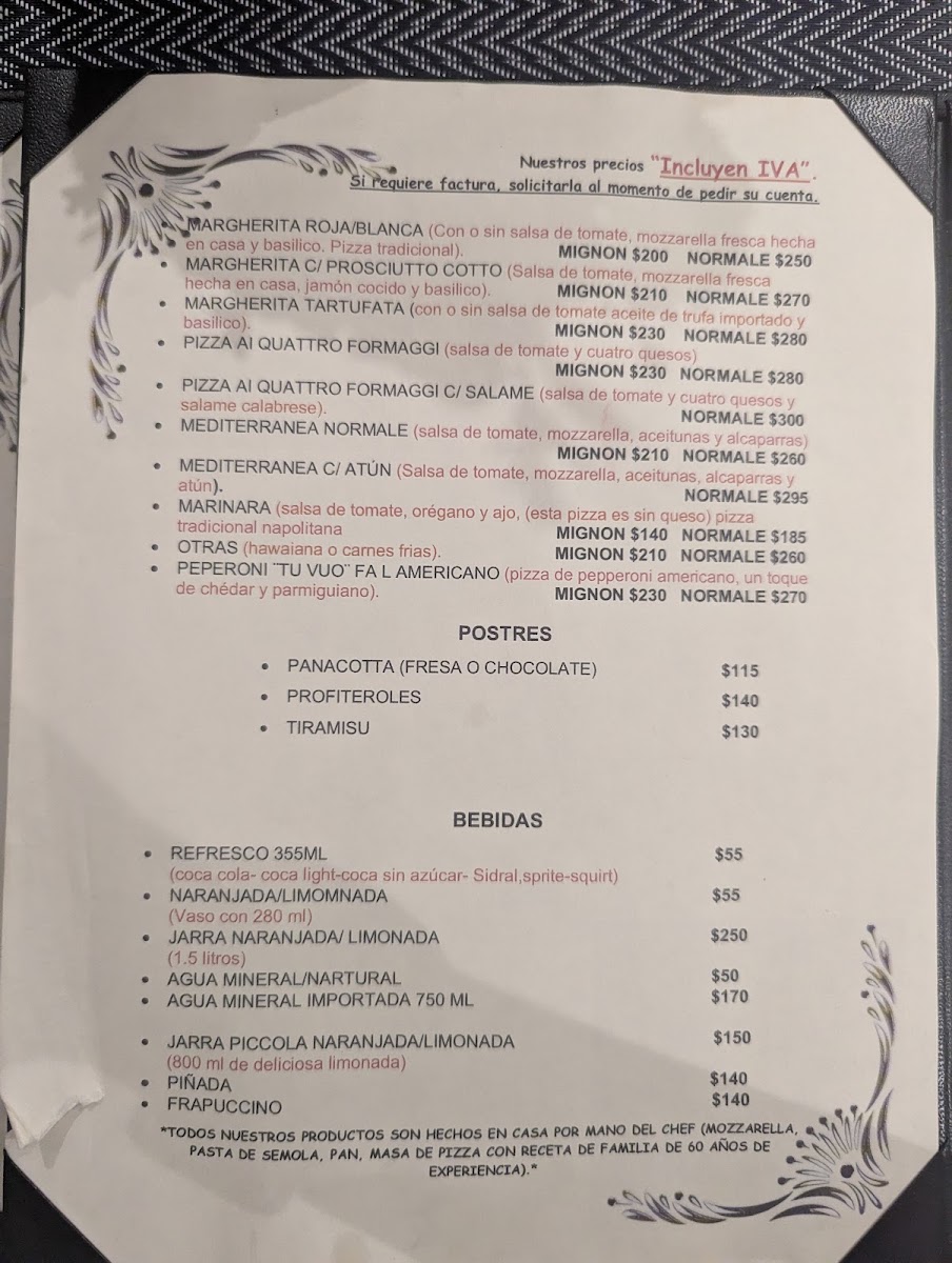 Mexita Menu Photo 3