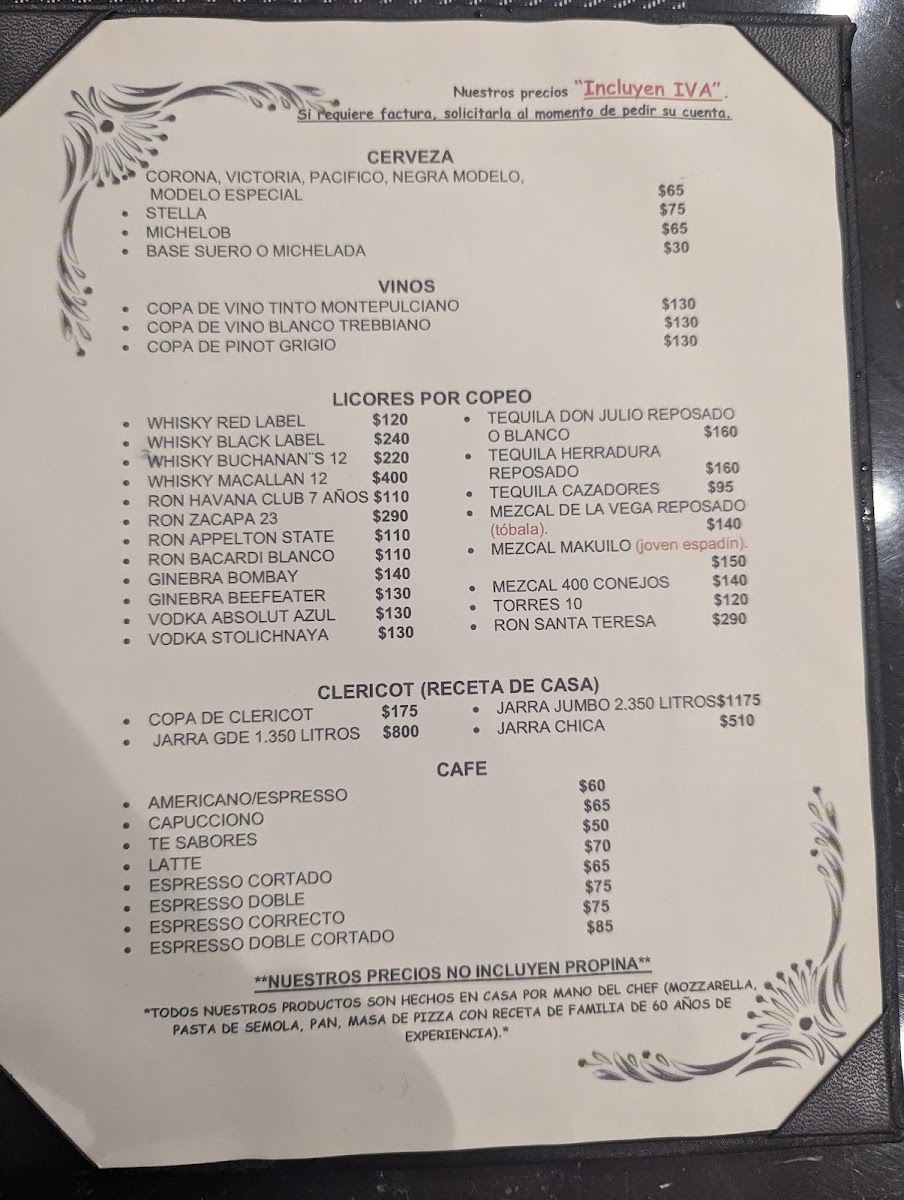 Mexita Menu Photo 4
