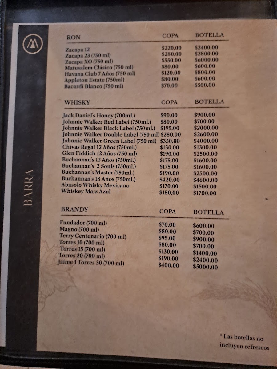 Mexko Menu Photo 3