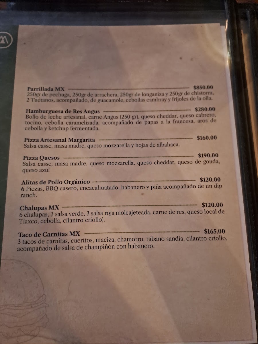 Mexko Menu Photo 6