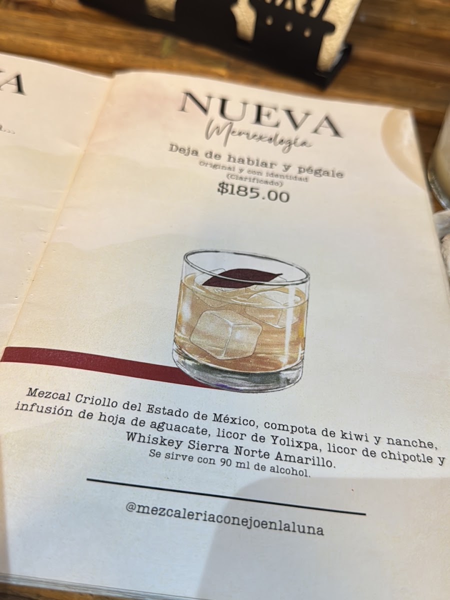 Mezcaleria Conejo En La Luna Menu Photo 10