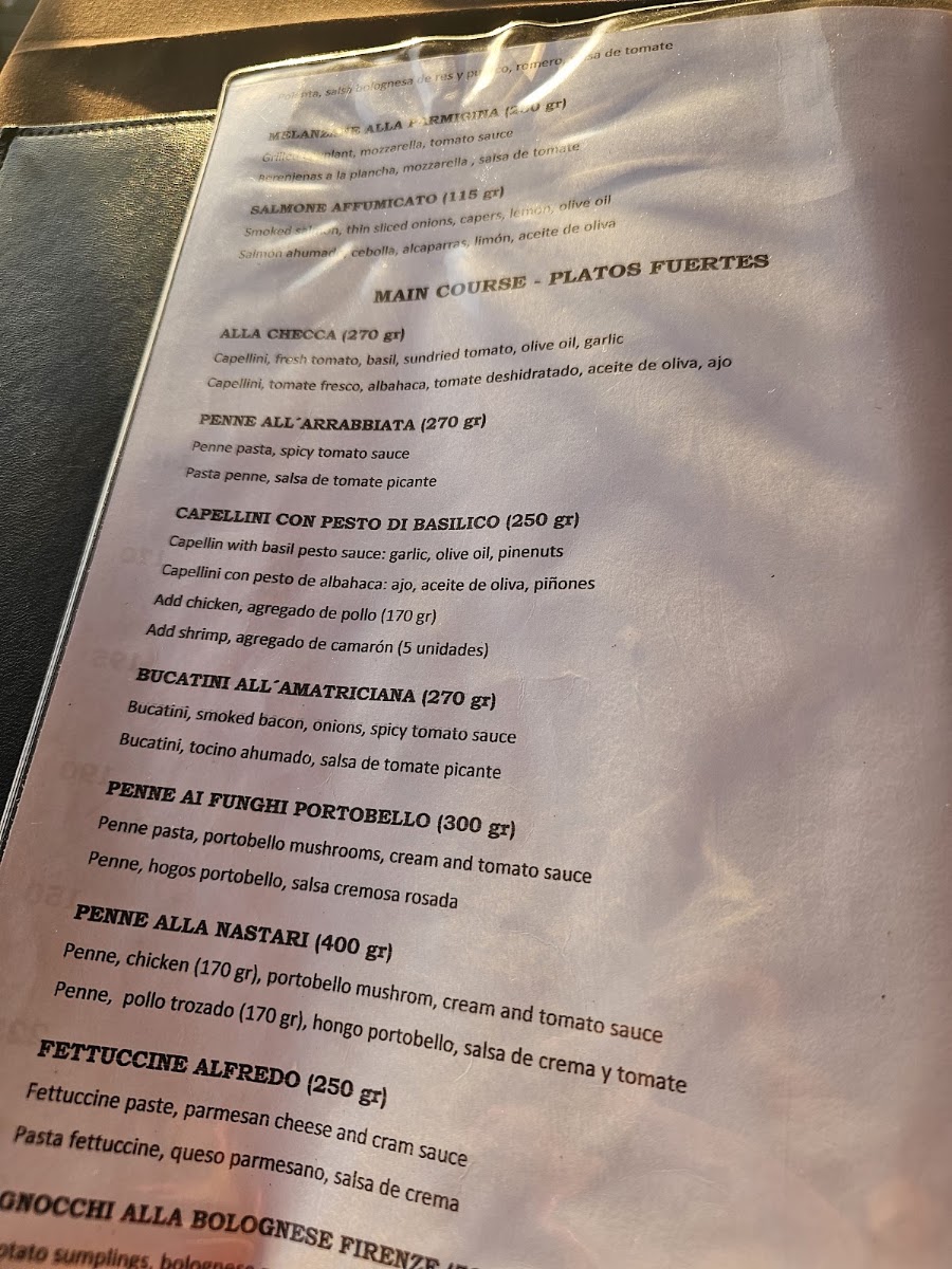 Mezzogiorno Menu Photo 4