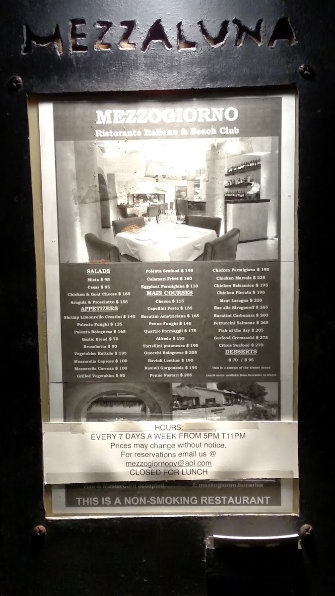 Mezzogiorno Menu Photo 6